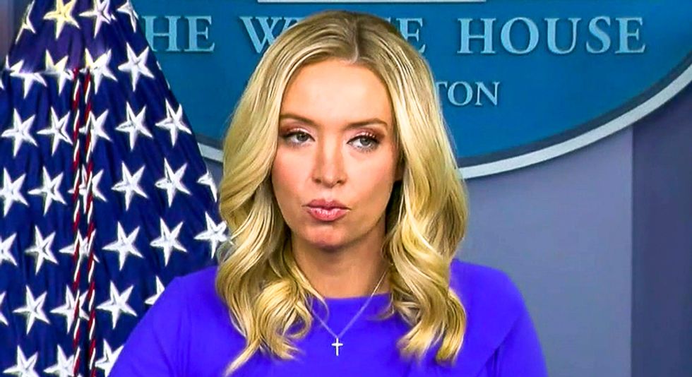 'You spread it every day': White House reporter confronts Kayleigh McEnany after rant on 'disinformation'