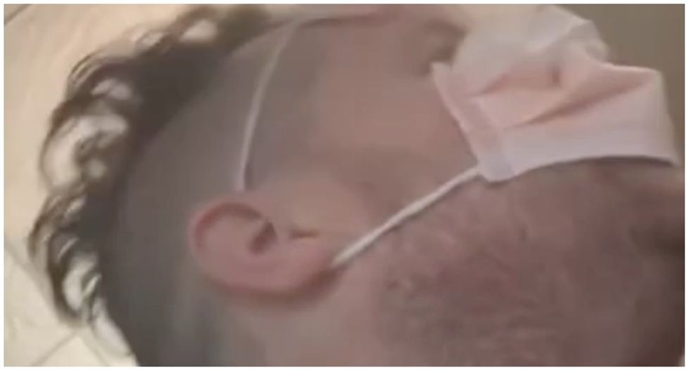 WATCH: Man cries racism after hospital worker refers to Trump as 'orange man'