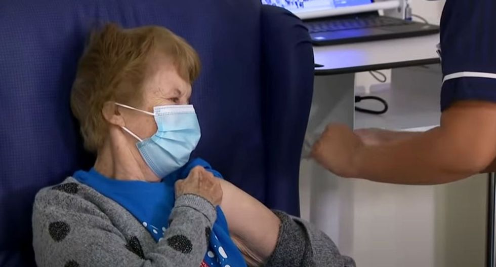 Anti-vaxxers attack 90-year-old UK woman who was the first to receive COVID vaccine: 'She died in 2008'