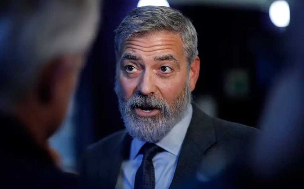 The secret to George Clooney's hair? The Flowbee