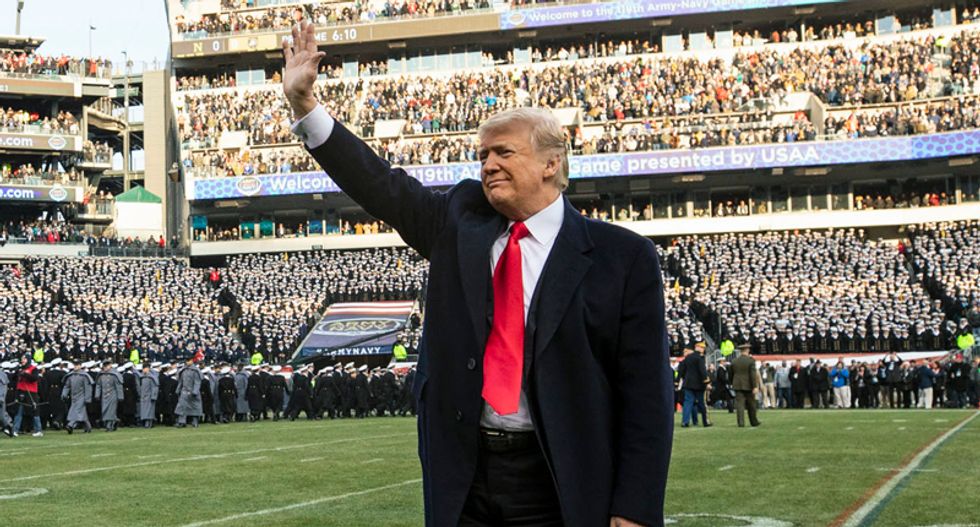 Trump to travel to New York to attend a football game during coronavirus pandemic: report
