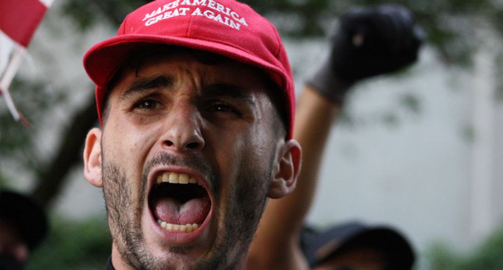 Right-wing anger is exploding because they know they're losing — and not just the election