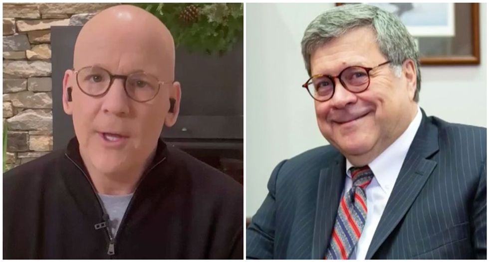'This guy will live in infamy': MSNBC's John Heilemann rips Bill Barr as 'most corrupt attorney general in history'