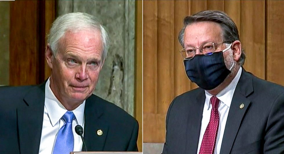 Dem blisters Ron Johnson for election stunt: 'This hearing gives a platform to conspiracy theories'