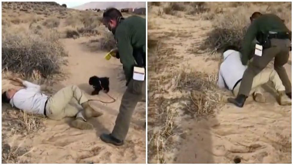 Park ranger repeatedly tasers unarmed Native American man who was walking his dog at sacred monument