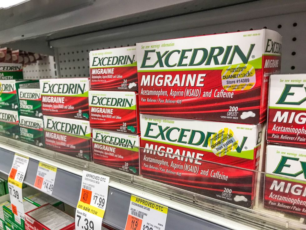 Excedrin recalled for holes in bottles