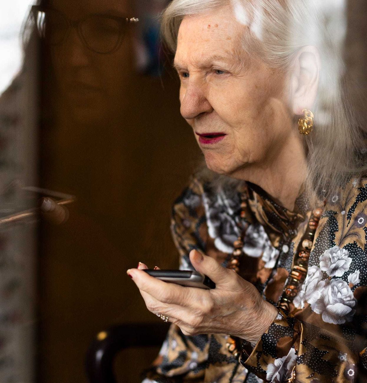 Visiting my mom through glass was supposed to be temporary. Now it feels endless