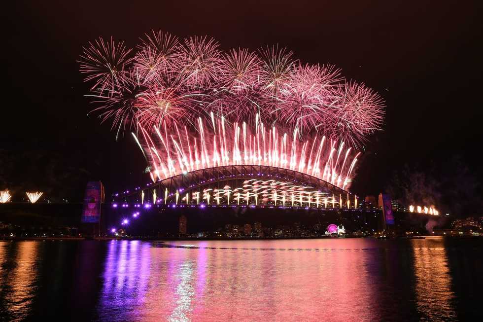 Sydney a ghost town as Australia rings in New Year with TV fireworks