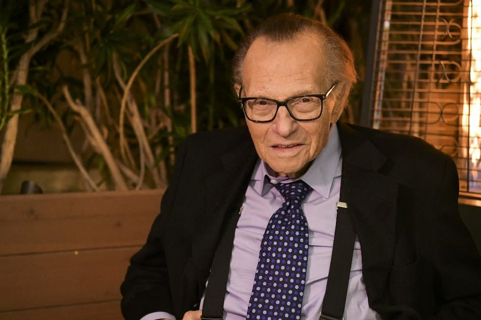 Larry King hospitalized with Covid-19: report