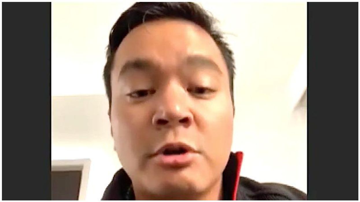 WATCH: Former cop rants about treason as he admits to being among the mob that stormed the Capitol