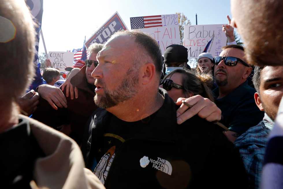 Alex Jones claims he paid for rally that preceded Capitol riot