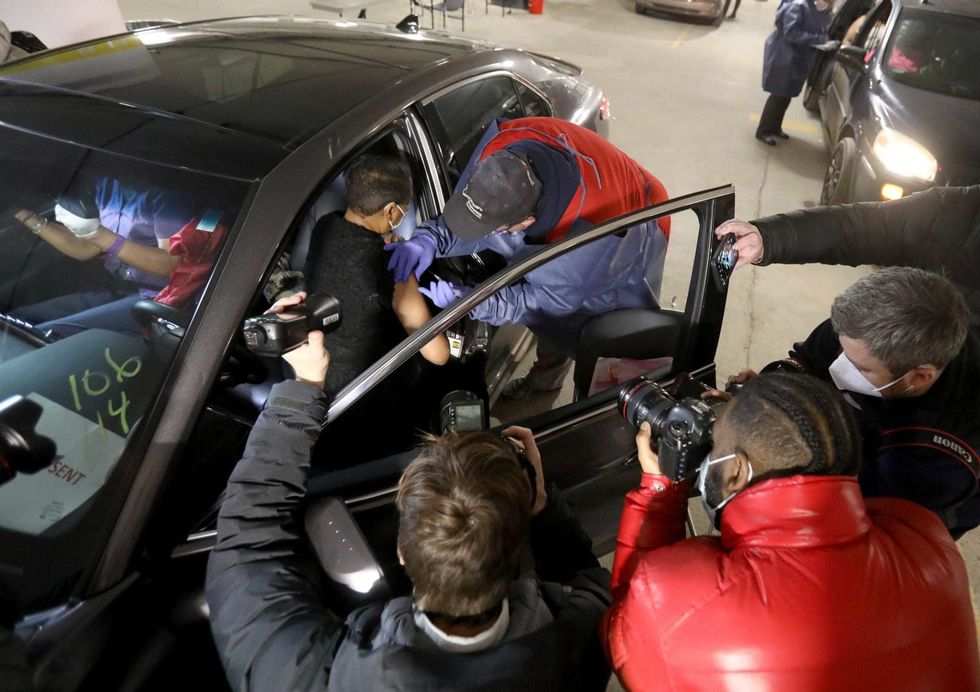 Some Michiganders finesse COVID-19 vaccine priority list, jump ahead of vulnerable