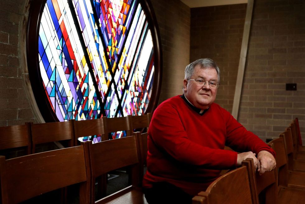 A Catholic priest speaks out about Trump's 'ugly behavior' -- and some parishioners walk out