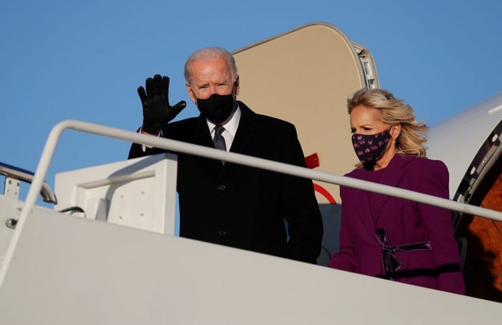 Biden to sign 15 actions to address  'crises' after taking office on Wednesday -- including mask mandate