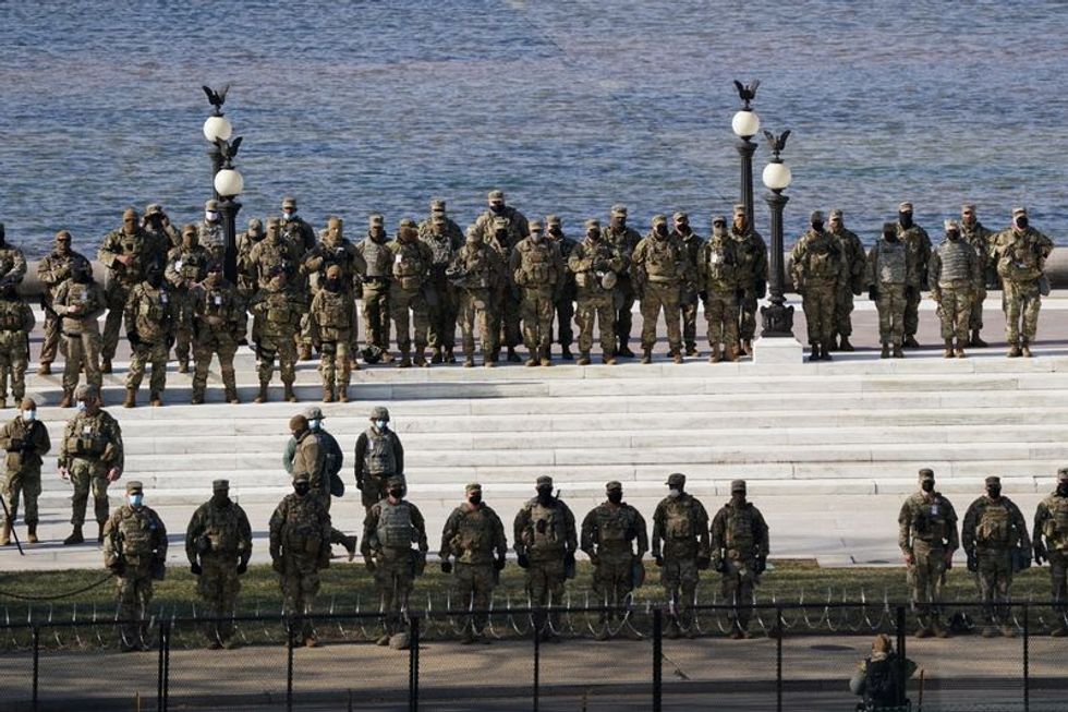 More than 100 National Guard in Washington for inauguration test positive for coronavirus: official