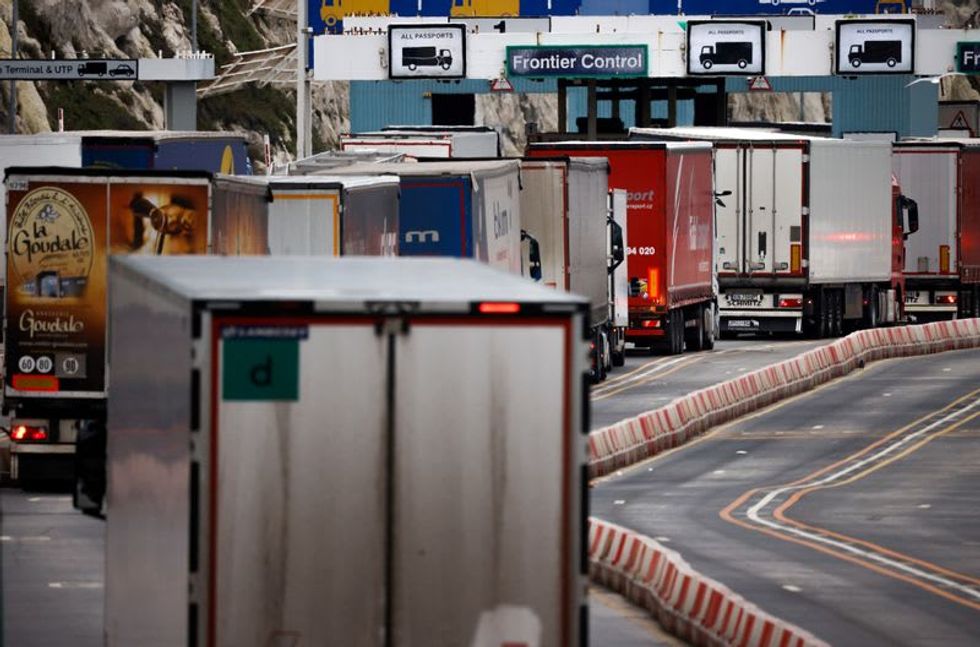 Exports from UK to EU down 68% since Brexit trade deal, say hauliers