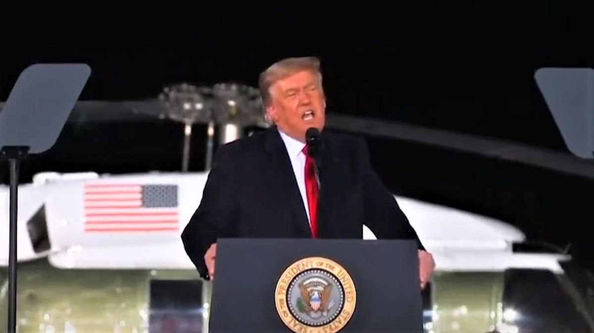 Massive super cut video shows 38 minutes of Trump lies about the 2020 election