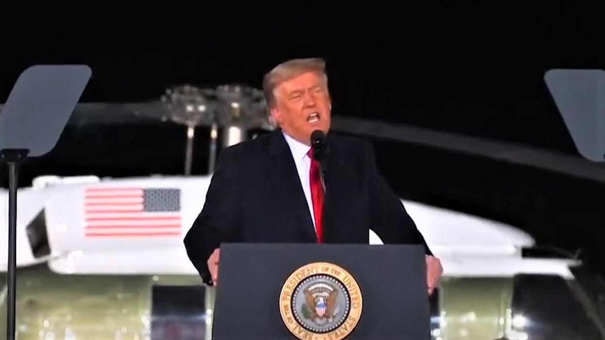 Massive super cut video shows 38 minutes of Trump lies about the 2020 election