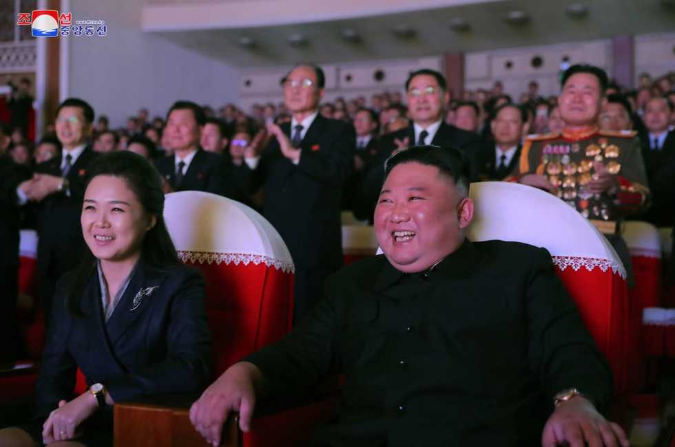 Kim Jong Un's wife makes first public appearance in more than a year