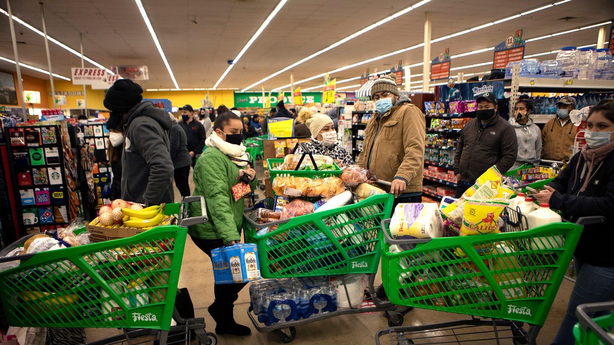 Texans running out of food as weather crisis disrupts supply chain