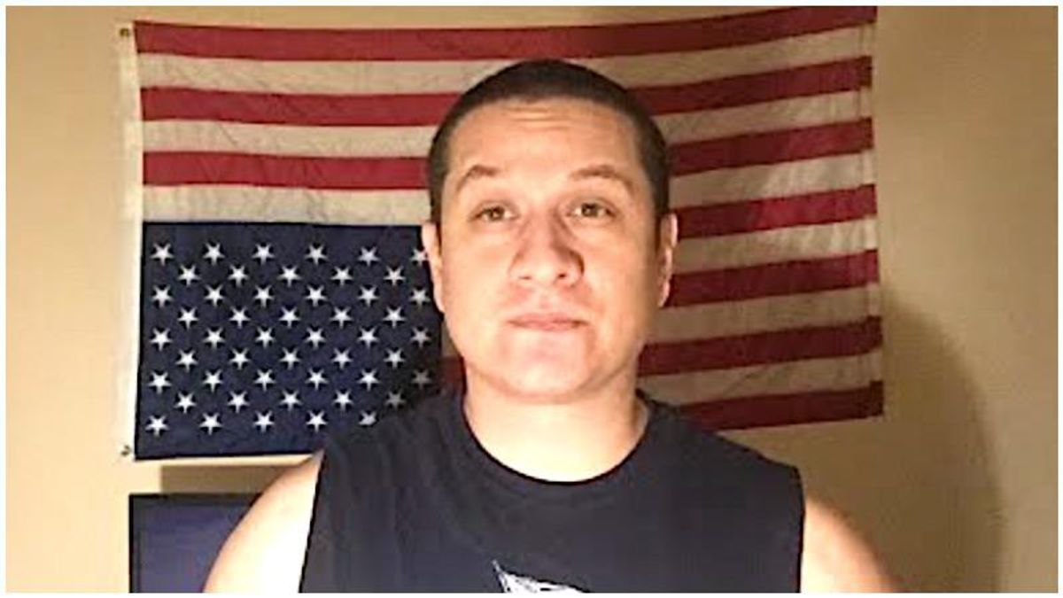 Leader of far-right COVID-denying group arrested over Facebook threats to law enforcement