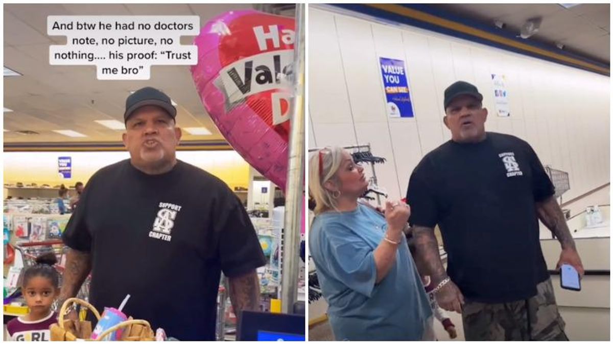Anti-masker throws a racist tantrum after cashier refuses to ring him up – and it’s all caught on video