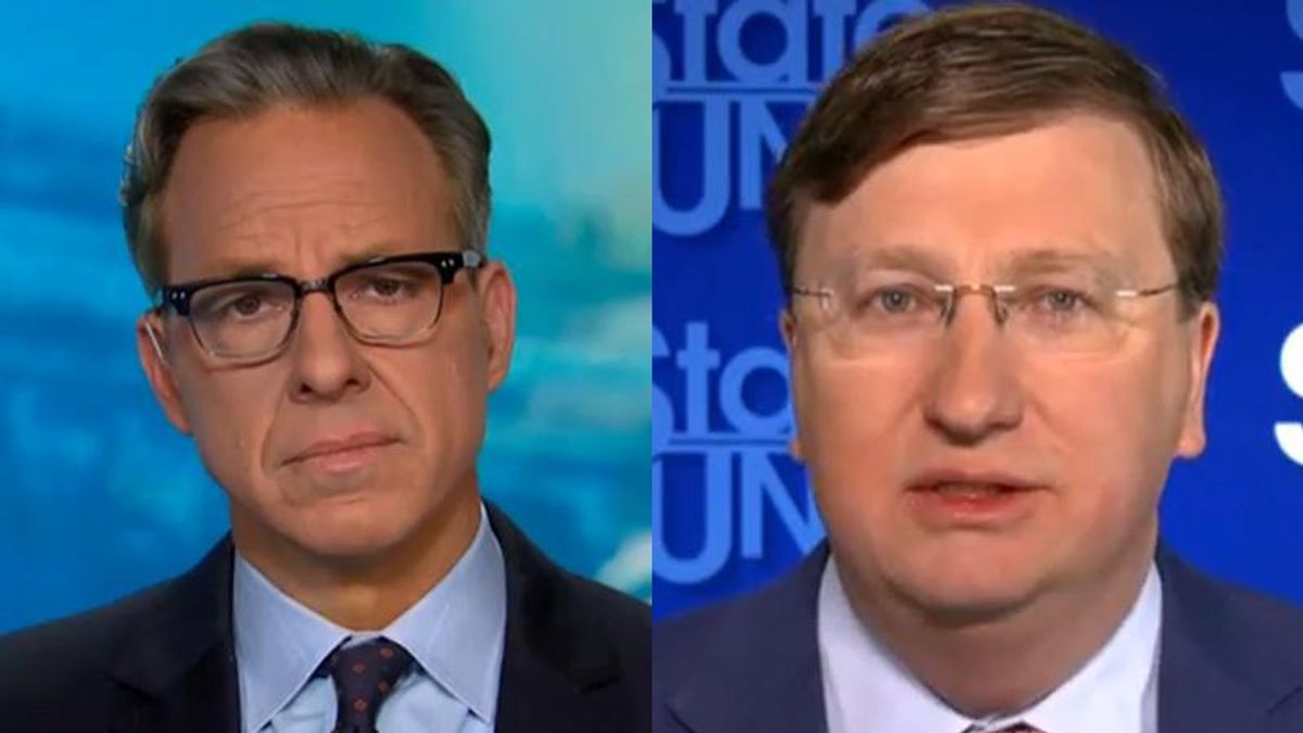 GOP governor faceplants on CNN: Ending mask mandates is ‘following the data’