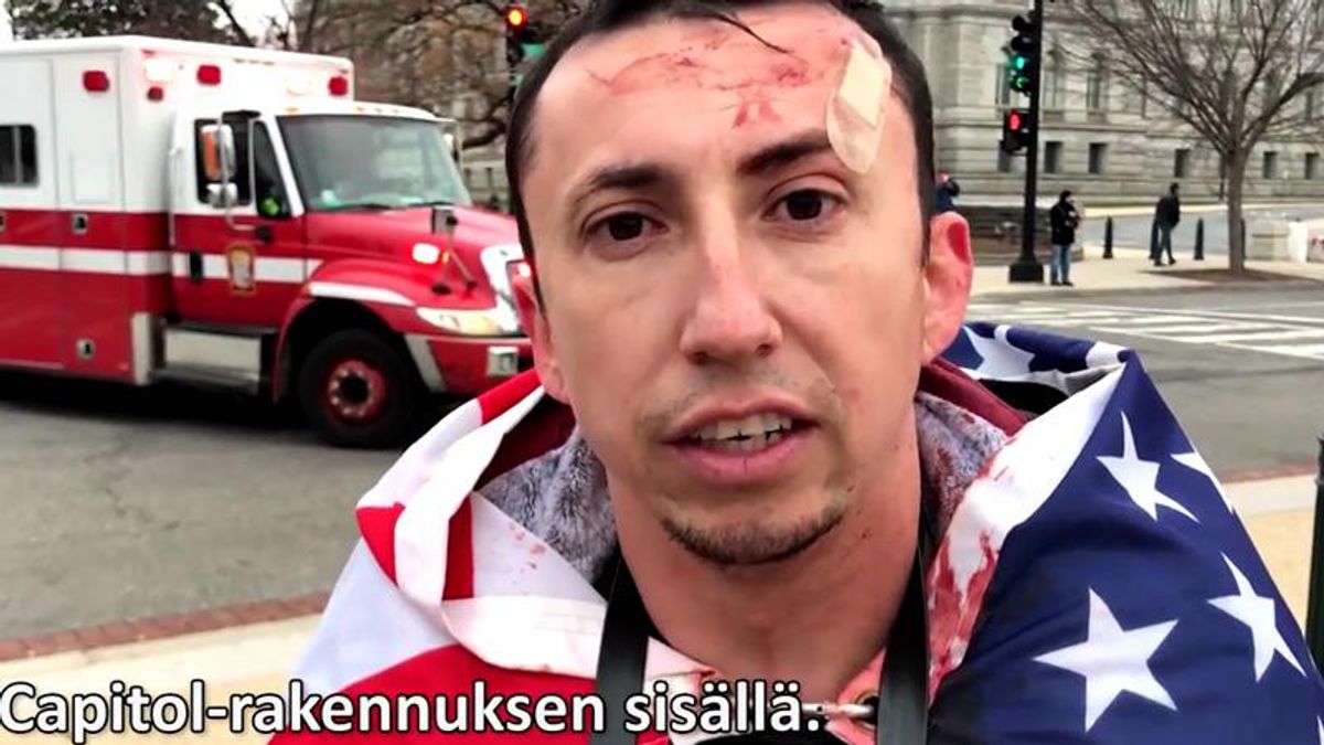 Two Los Angeles brothers popped for Capitol riot after appearing in Finnish news video