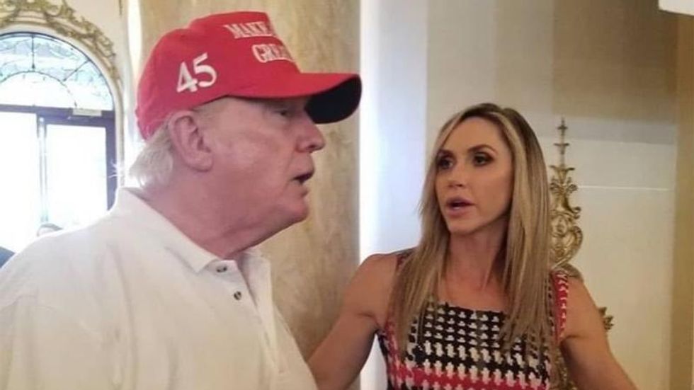 'Is he ill?': Trump's health questioned after Mar-a-Lago photo with Lara Trump
