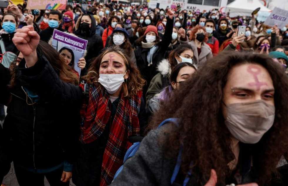Europe presses Turkey to rethink ditching violence-on-women pact