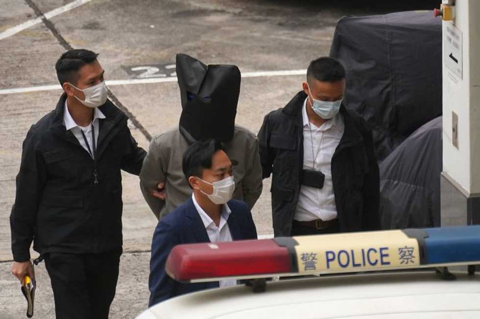 Democracy activists freed from Chinese jail back in custody in Hong Kong
