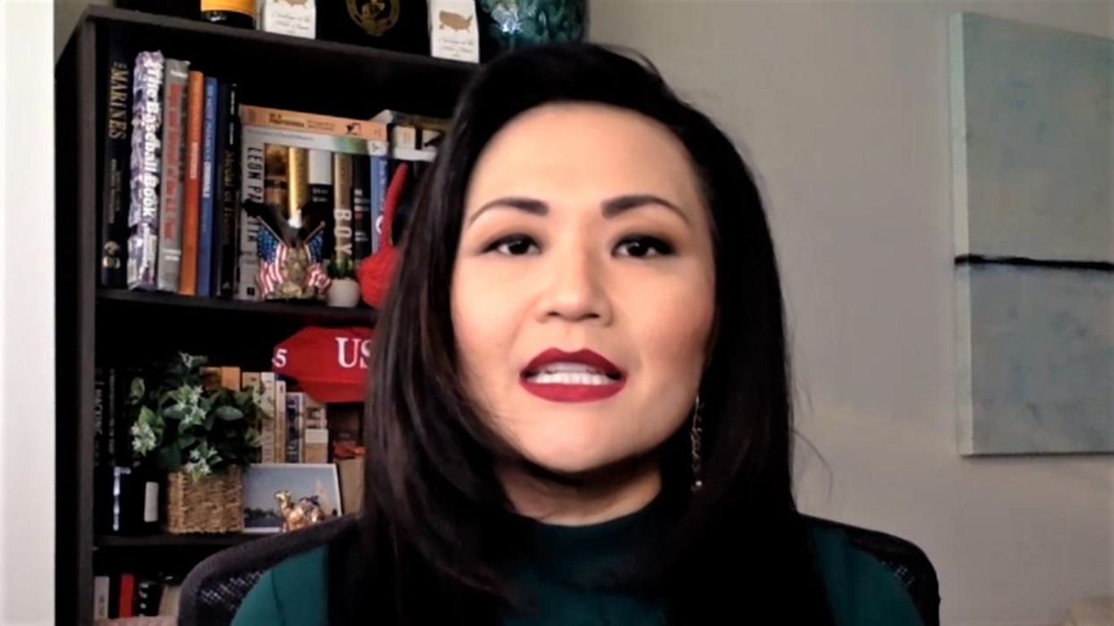 GOP candidate says Chinese people 'give us coronavirus' -- and says her Korean heritage makes it OK to bash them
