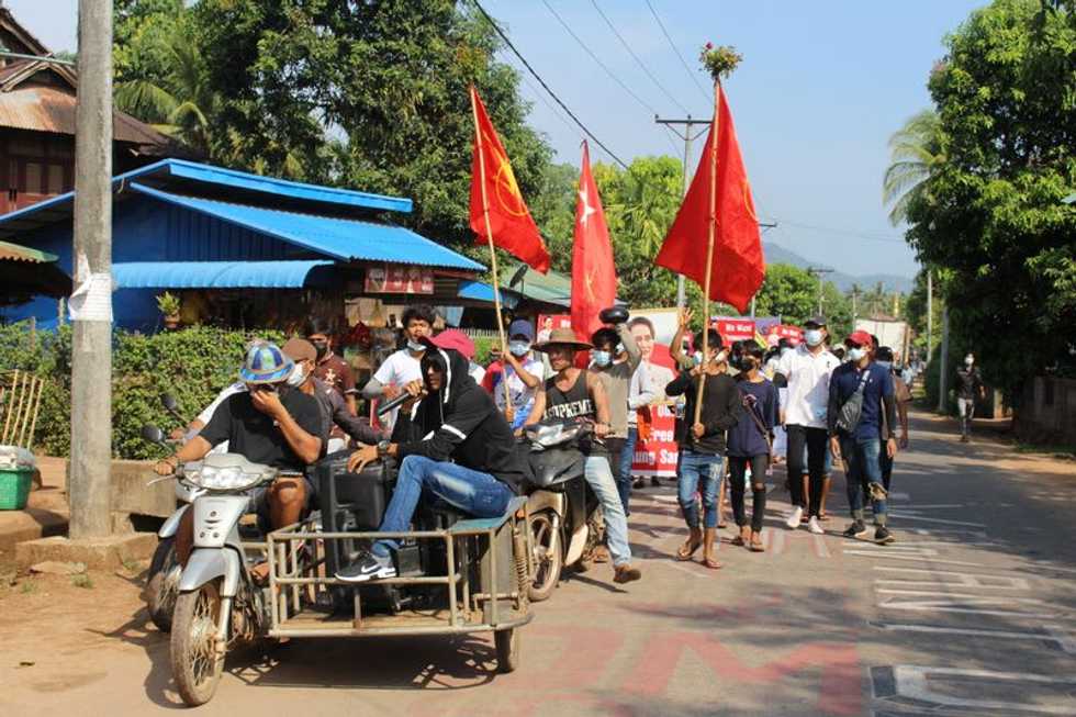 Bloodshed in Myanmar as troops open fire on protesters