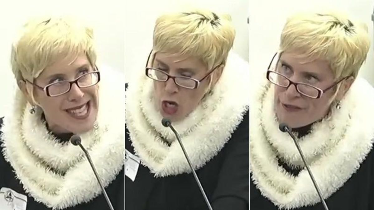 WATCH: Lawyer goes berserk at Orange County education meeting after conservatives spread fake news about forced vaccines for kids