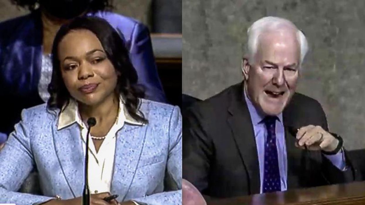 WATCH: John Cornyn gets decimated by Biden nominee after he's confused by satirical op-ed