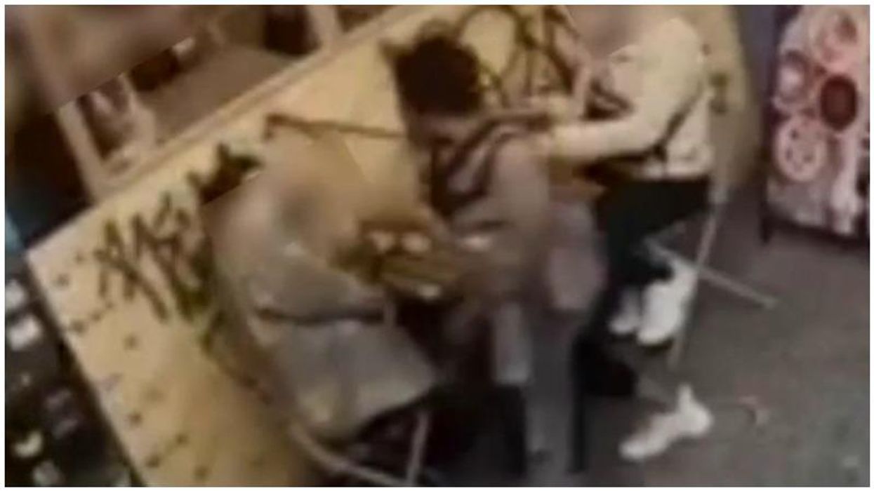 Enraged woman caught on video slapping Asian woman for speaking Mandarin: 'I don't want you talking!'