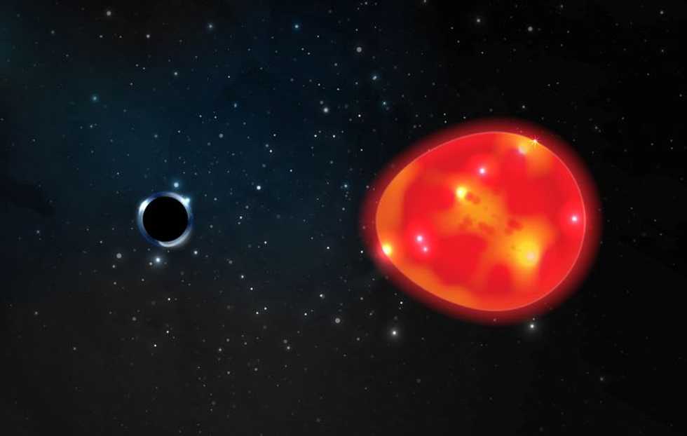 A black hole dubbed 'the Unicorn' may be galaxy's smallest one