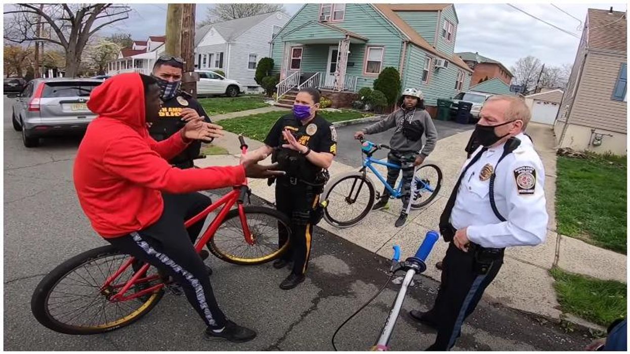 NJ cops were accused of racial profiling after seizing teens' bikes – but a new video tells a different story