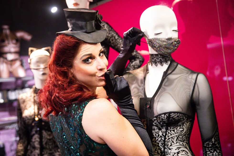Meet the German burlesque dancer who's making the most out of the pandemic