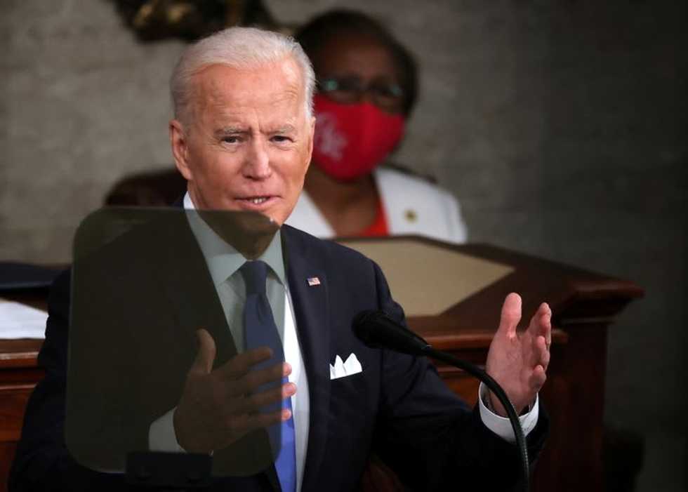 Biden talks tough on China in first speech to Congress