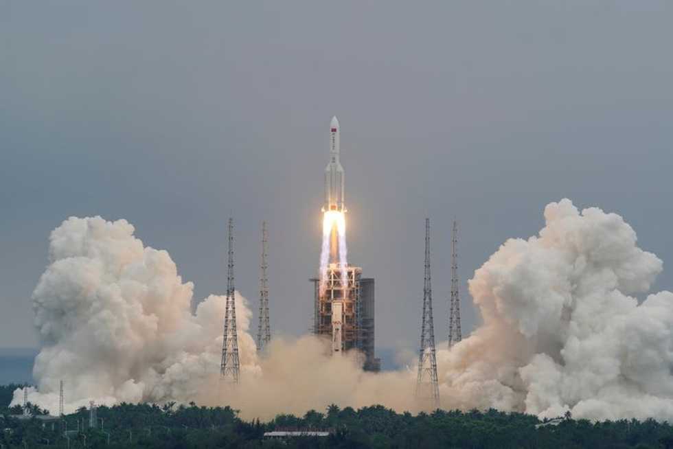 China says remnants of Long March rocket landed in Indian Ocean