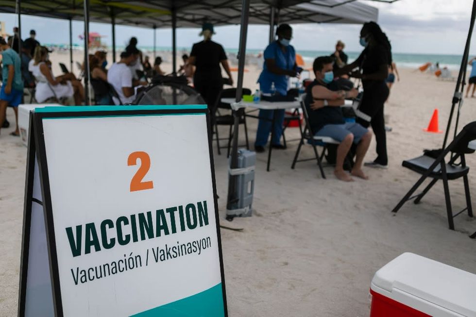'Vaccine tourists' fly from abroad for injections on Florida beach