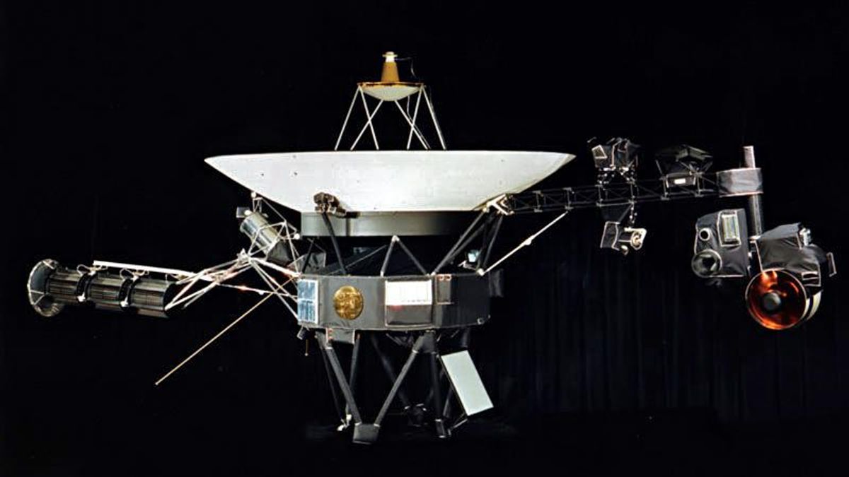 The Voyager 1 probe is now so far away that it can hear the background 'hum' of interstellar space