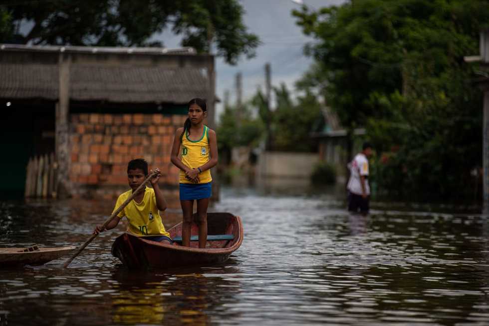 Multiple emergencies declared as floods strike Brazil's Amazon region