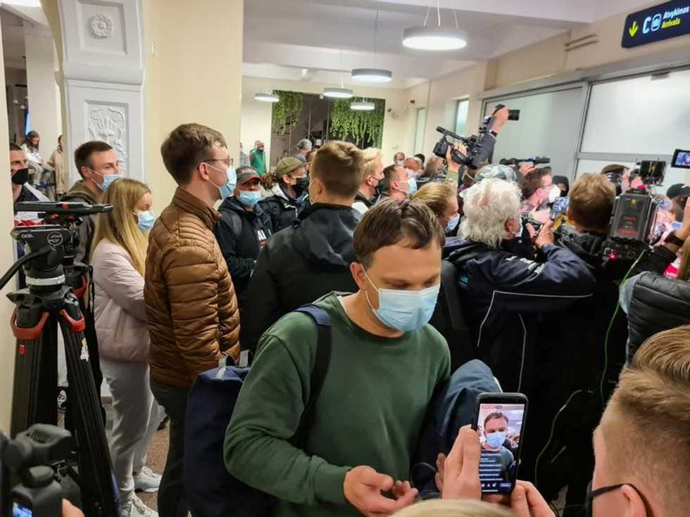 Minutes to touchdown: the moment a Belarusian dissident knew his time was up