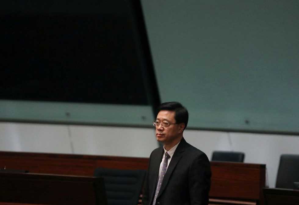 China promotes security officials to senior roles in Hong Kong