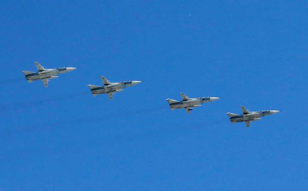 Russian warplanes practice bombing enemy ships in Black Sea drills