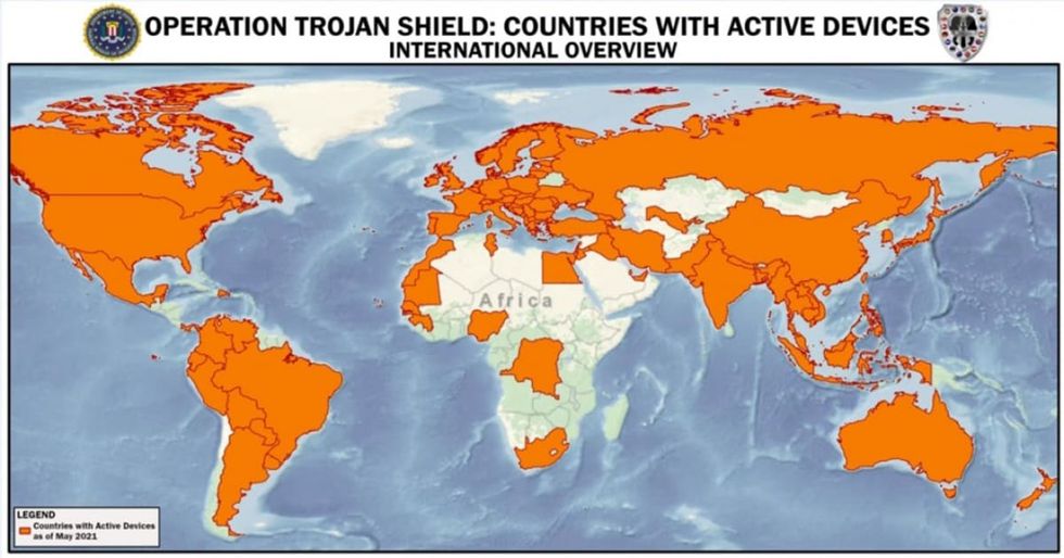 The FBI's encrypted phone sting spied on thousands of criminals worldwide. Why none in the US?