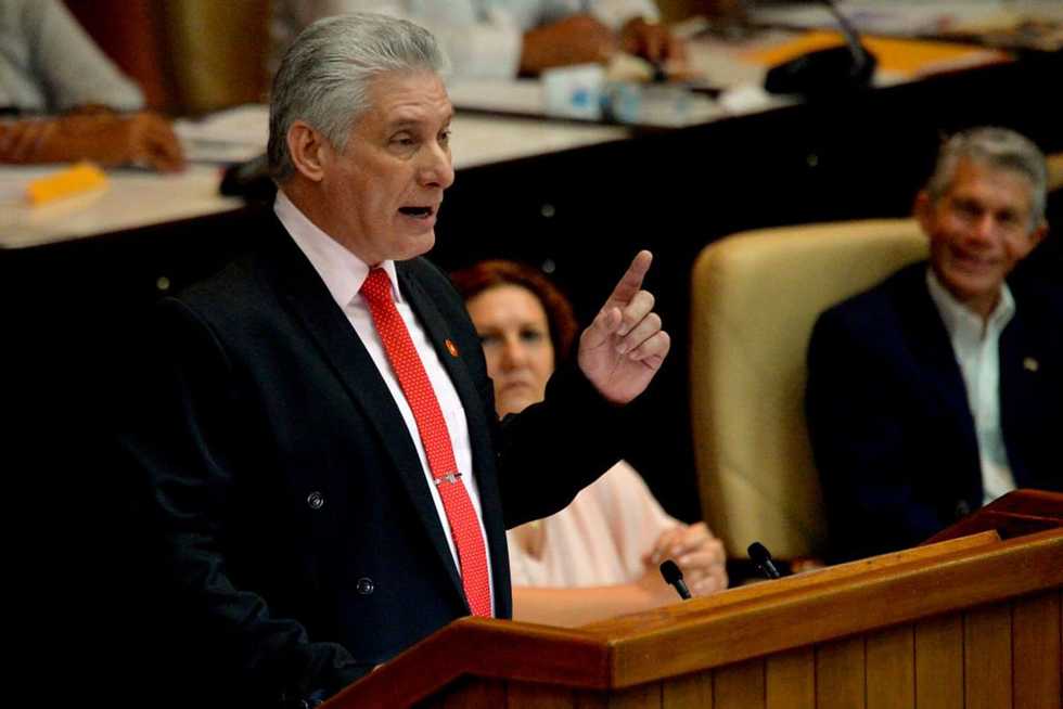 Cuba leader denies repression, says blackouts and US embargo led to massive protests