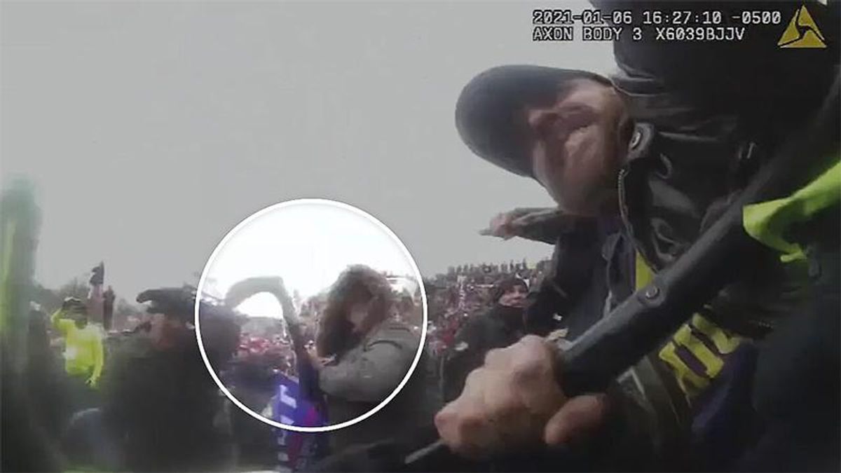 'Pull them out!': Latest Jan. 6 video shows crowd cheering on abuse of police officers